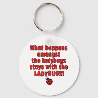 Chaveiro O Que Acontece. . . Ladybugs