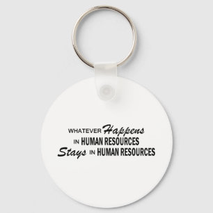 Chaveiro O que quer que acontece - recursos humanos