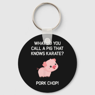 Chaveiro O Que Você Chama De Porco Que Conhece Karate?