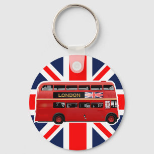 Chaveiro O Red Double Decker London Bus