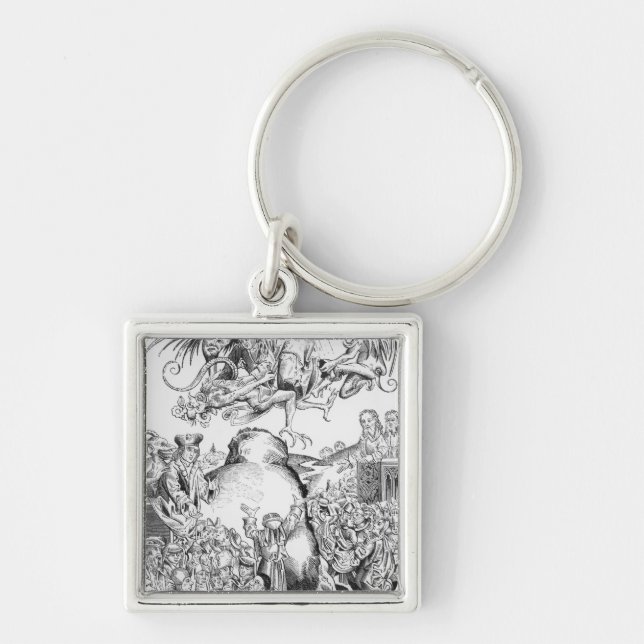 Chaveiro O reino do anticristo (Frente)