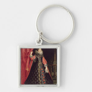 Chaveiro O retrato presumiu ser Henrietta Maria de