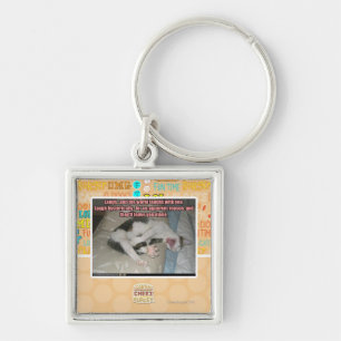 Chaveiro O riso e o mundo riem com você