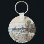 Chaveiro O rompimento do gelo por Claude Monet<br><div class="desc">O Break Up of the Ice (1880), de Claude Monet, é uma pintura impressionista de belas artes que apresenta gelo quebrando no rio Sena perto de Vétheuil, oeste de Paris, França. Sobre o artista: Claude Monet (1840-1926) foi o fundador do movimento de pintura impressionista francês, com a maioria de suas...</div>