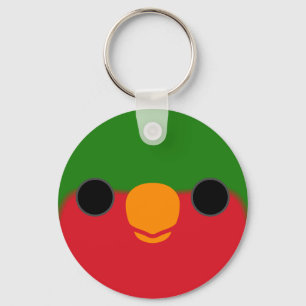 Chaveiro O rosto de um lorikeet de Stephen