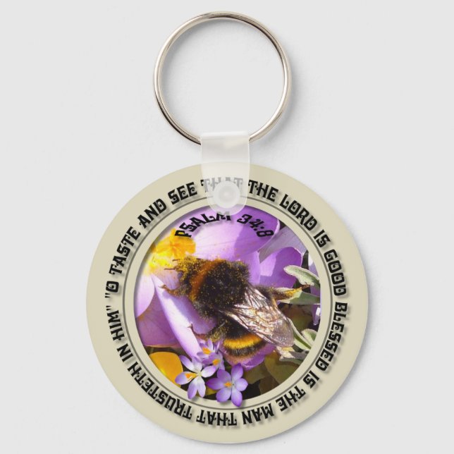 Chaveiro O Senhor é bom (Frente)