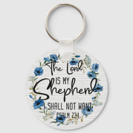 Chaveiro O Senhor É Meu Pastor | Salmo 23:1 Verso Bíblia