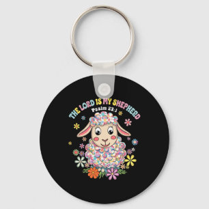 Chaveiro O Senhor É O Meu Pastor Páscoa Christian Faith Bib