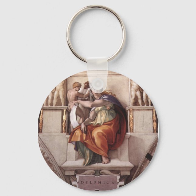 Chaveiro O Símbolo Delfático (Frente)