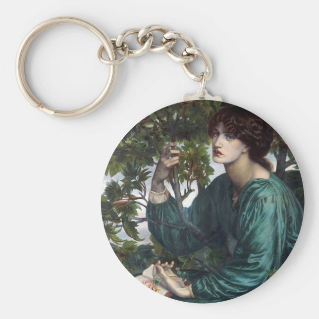 Chaveiro O Sonho do Dia de Dante Gabriel Rossetti (Frente)