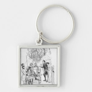 Chaveiro O Sr. Collins e Charlotte era ambos que estão