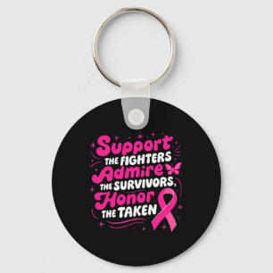 Chaveiro O Suporte à Consciência do Cancer da Mama Combatem