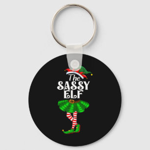 Chaveiro O Sy Elf Xmas Natal Divertido Família Corresponden