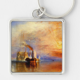 Chaveiro O Temeraire de combate, J.M.W. Turner
