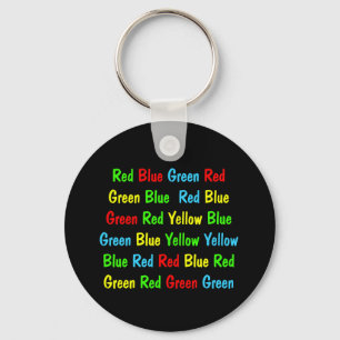 Chaveiro O teste de Stroop