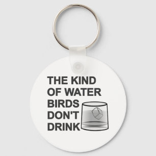 Chaveiro O tipo de pássaros d'água não bebem