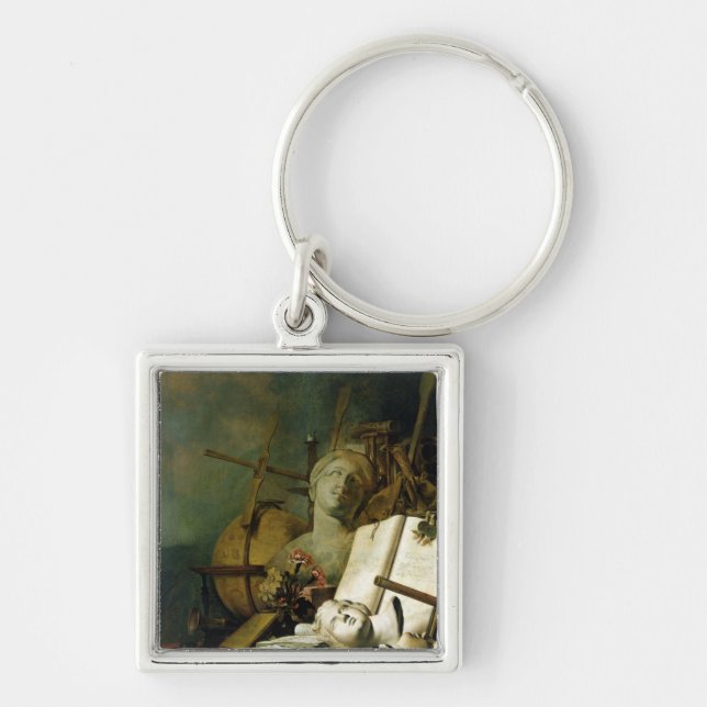 Chaveiro O Transience de todas as coisas terrestres, c.1660 (Frente)