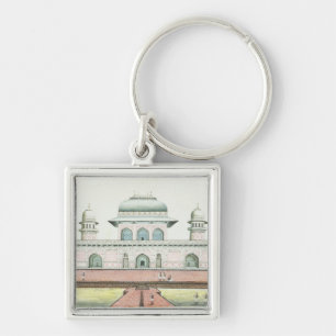Chaveiro O túmulo de Itimad-Ud-Daula, perto de Agra,