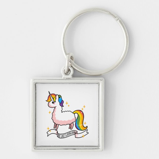 Chaveiro O último Llamacorn (Frente)