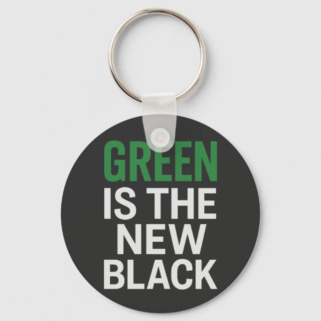 CHAVEIRO O VERDE É O NOVO PRETO (Frente)