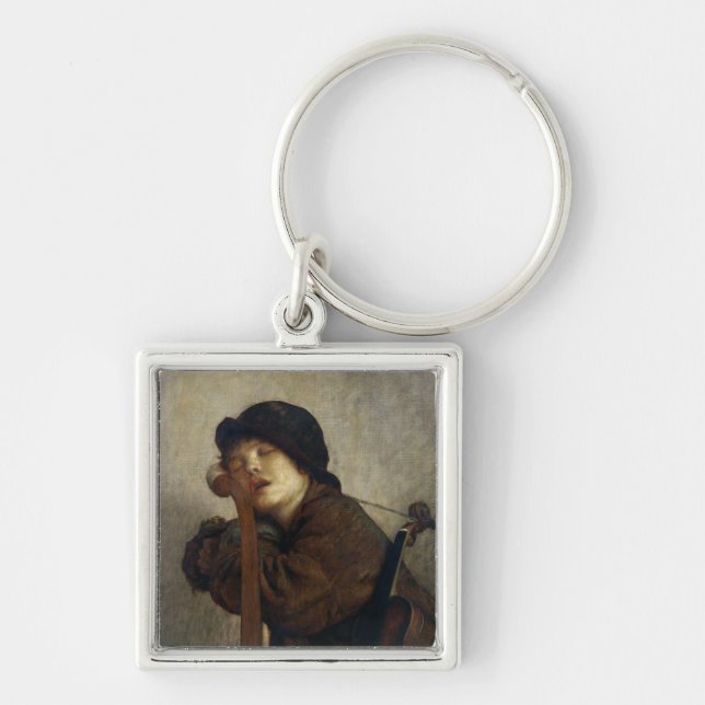 Chaveiro O violinista pequeno que dorme, 1883 (Frente)