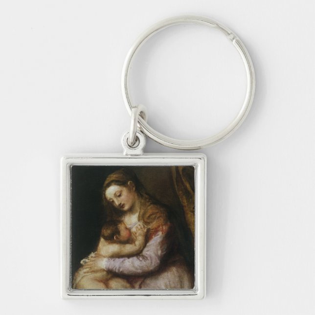 Chaveiro O Virgin e a criança, c.1570-76 (Frente)