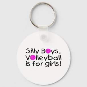 Chaveiro O voleibol parvo dos meninos é para meninas