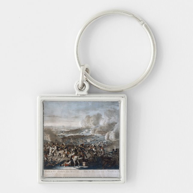 Chaveiro O vôo de Napoleon da batalha de Waterloo (Frente)