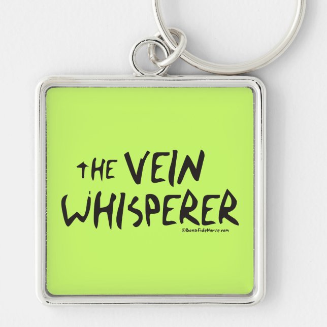 Chaveiro O Whisperer da veia da enfermeira (Frente)
