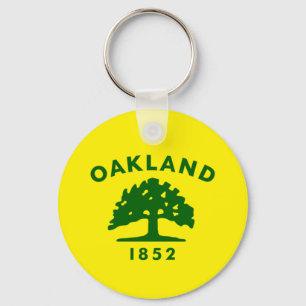 Chaveiro Oakland (California) City flag Keychain