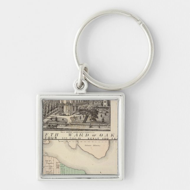 Chaveiro Oakland, vizinhança 4 (Frente)