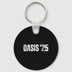 Chaveiro Oásis 25 2025 Férias Califórnia Antigo Vintage Rou