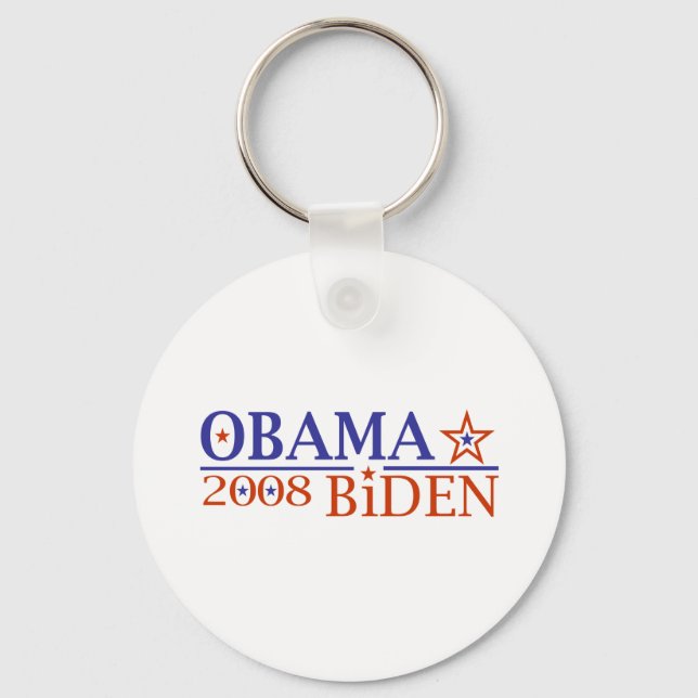 Chaveiro Obama Biden 08 (Frente)