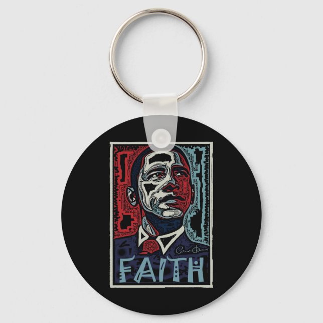 Chaveiro Obama Faith 2 (Frente)