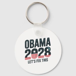 Chaveiro Obama Para A Eleição Política Do Presidente 2028,