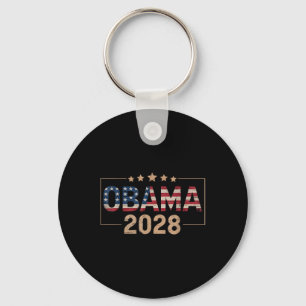 Chaveiro Obama Para O Presidente 2028 Obama 2028 Vintage Am