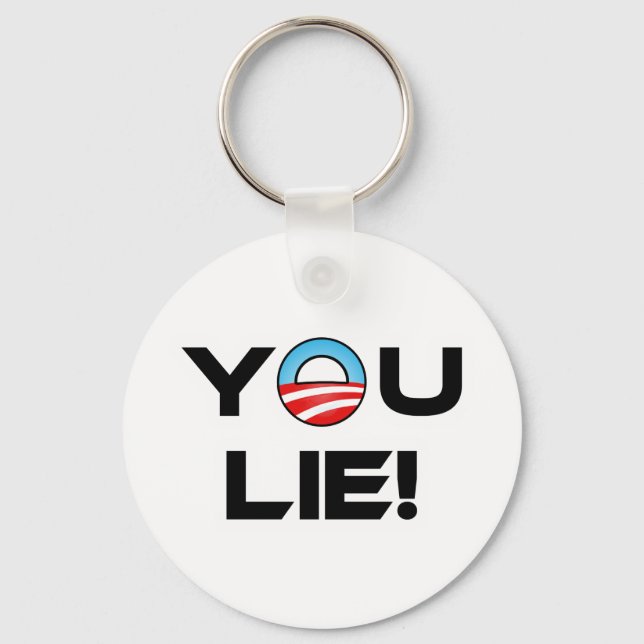 Chaveiro Obama You Lie (Frente)