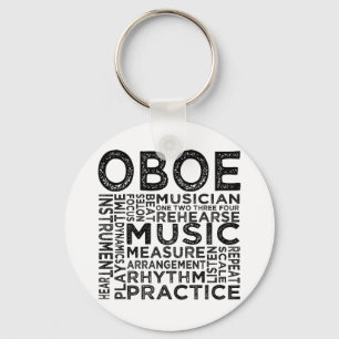 Chaveiro Oboe Typografia
