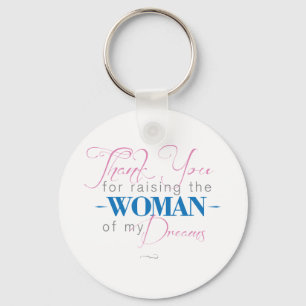 Chaveiro Obrigado aumentando a mulher de meus sonhos