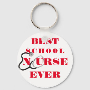 Chaveiro Obrigado de enfermeira você aprecia a tipografia d