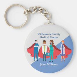 Chaveiro Obrigado Herói do Hospital dos Trabalhadores de Sa