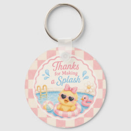 Chaveiro Obrigado por Fazer um Favor de Pulseira de Pato Sp