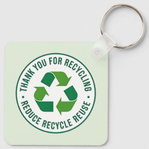 Chaveiro Obrigado por Reciclar