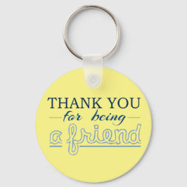 Chaveiro Obrigado por ser um amigo