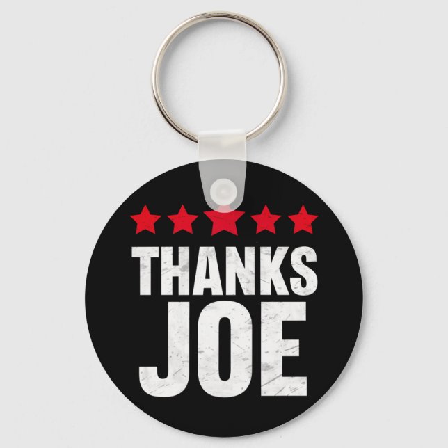 Chaveiro Obrigado Presidente Obrigado Joe Biden Obrigado Jo (Frente)