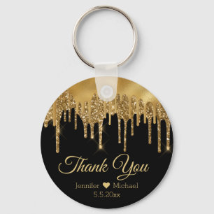 Chaveiro obrigado que você pingando ouro preto.