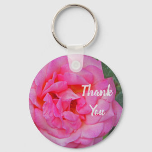 Chaveiro Obrigado Rosa Rosa Rosa Rosa Rosa Rosa Petal Flowe