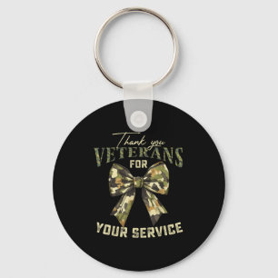 Chaveiro Obrigado Veteranos Pelo Seu Serviço Dia dos Vetera