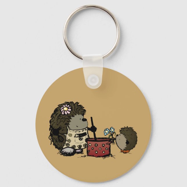 Chaveiro Obrigados para me alimentar mãe (Frente)
