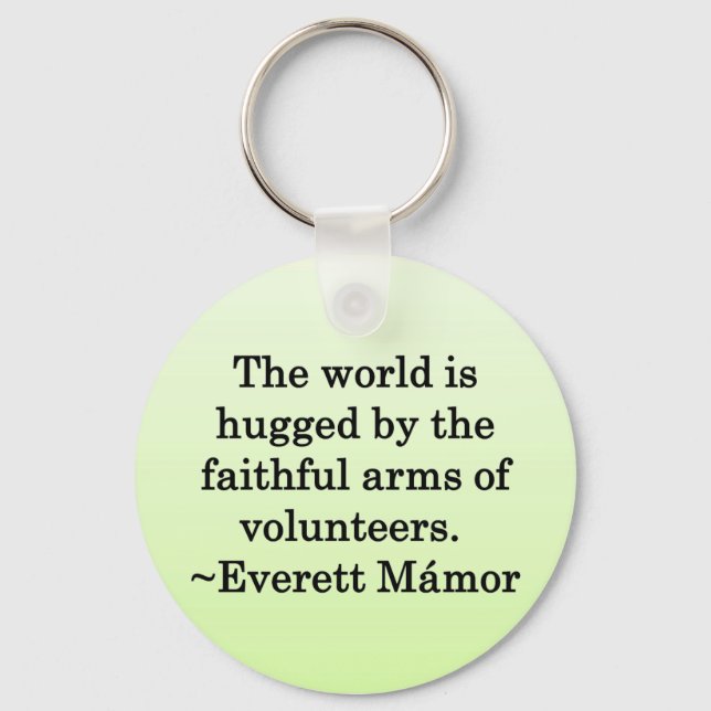 Chaveiro Obrigados para o trabalho do Duro (Frente)